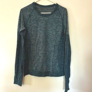 Lululemon swiftly tech, wool blend long sleeve